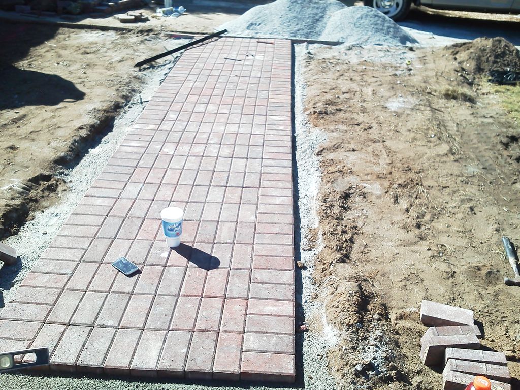 paver walkway