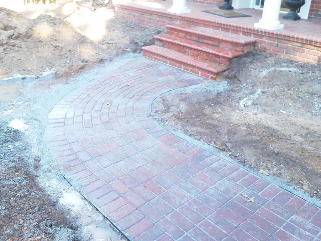 paver walkway