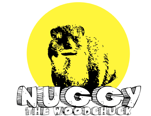 Nuggy the woodchuck tshirt design