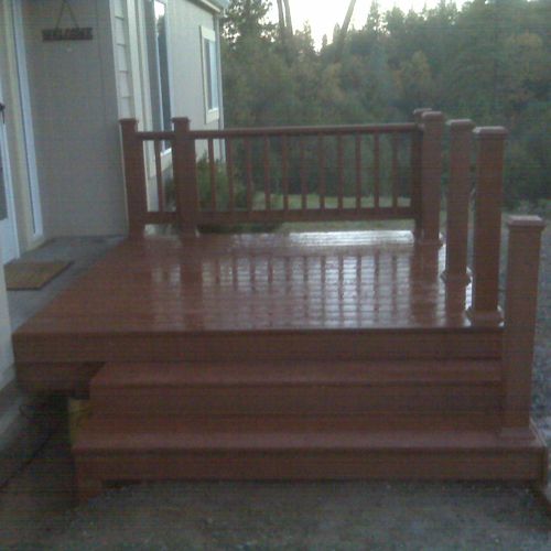 Deck Entry in Composite