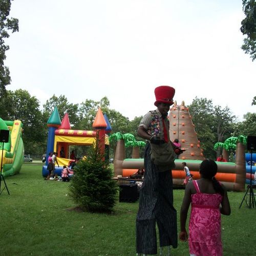 Never miss with inflatables and entertainers!!!