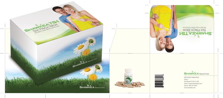 Packaging design for Shawkea Natural Care