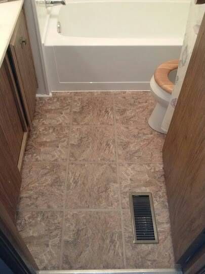 New Bathroom Flooring