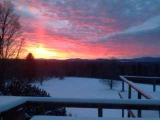 Gorgeous Sunsets from this renovated Calais Farmho
