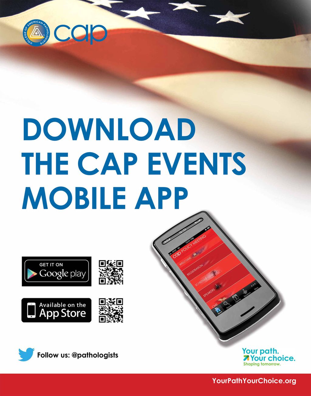 Poster for trade show