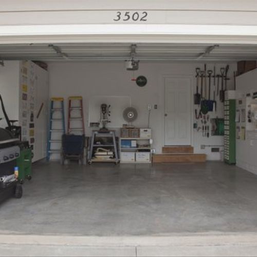 Garage cleaning services...