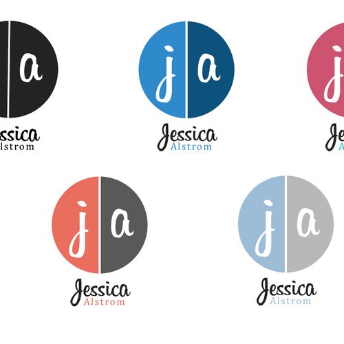 Logo Design for Jessica Alstrom, website in progre