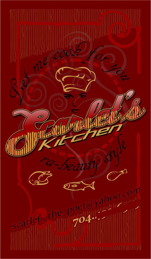 Business Card sample for a restaurant