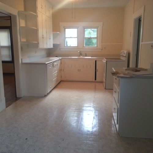 203k loan kitchen renovation - before