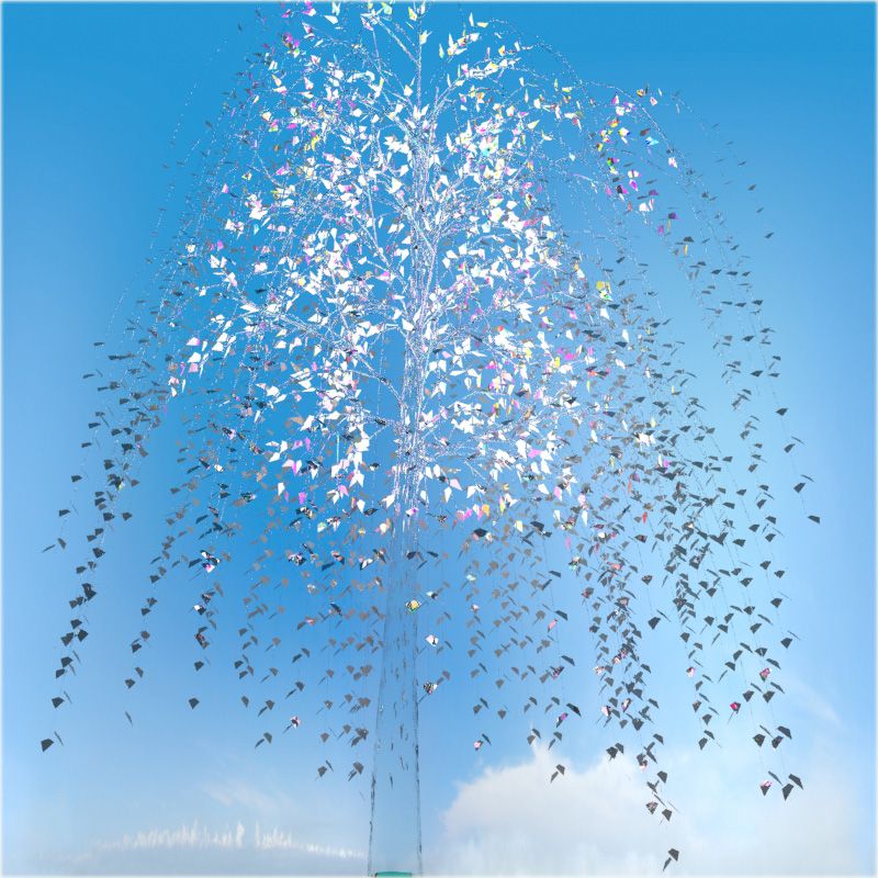 Butterfly Tree... made and rendered in 3D Studio M