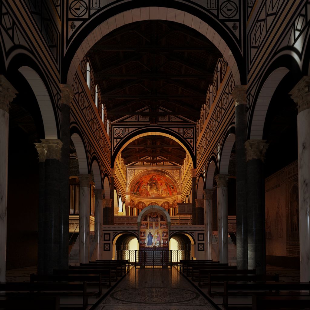San Miniato Basilica! A recreation modeled & rende