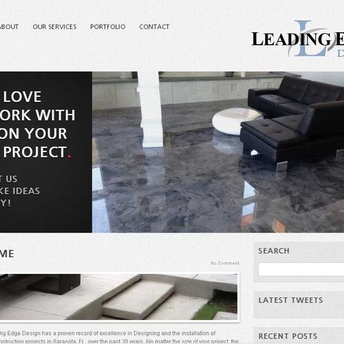 www.leading-edge-design.com Is a website I finishe