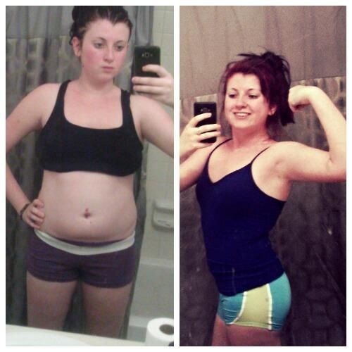 Another Client of mine Sarah after 2 months!