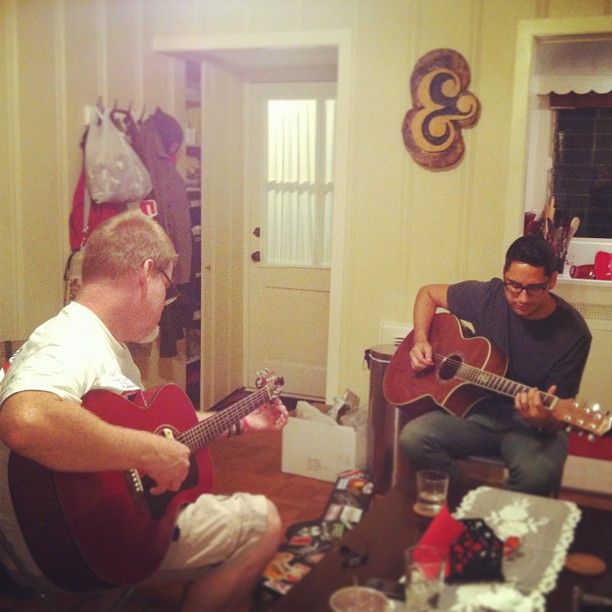 giving a lesson to my son-in-law Bryce, from Coron