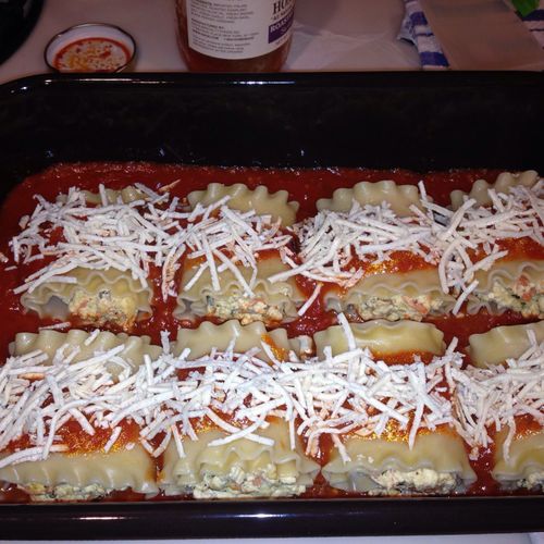 petite lasagna rolls