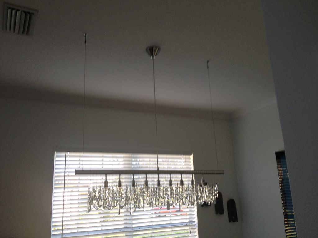 A fine chandelier