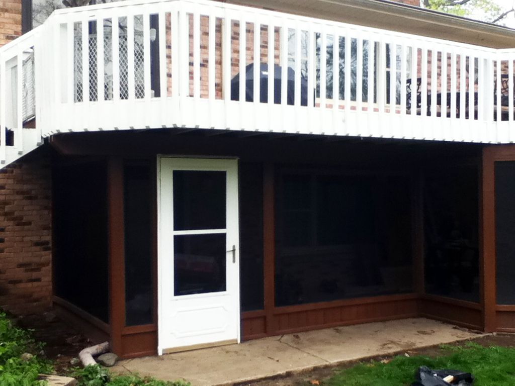 We install Tuffscreen too! Excellent visibility wh