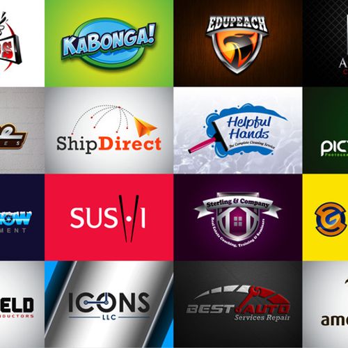 Variety of Logo Completed
