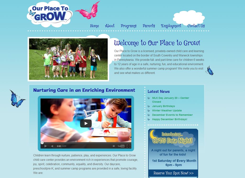 Our Place to Grow, Inc.