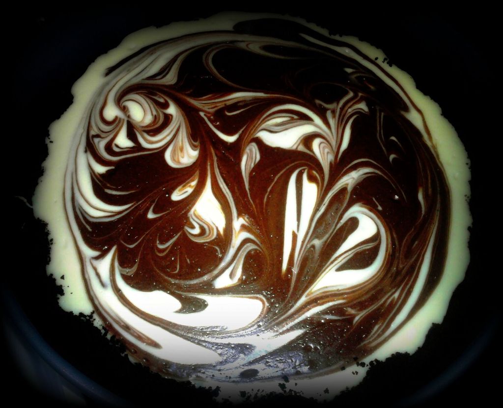 Chocolate Swirl Cheesecake