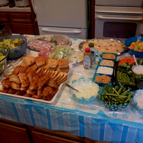 Baby Shower: Soup, Salad, and Sandwich Lunch