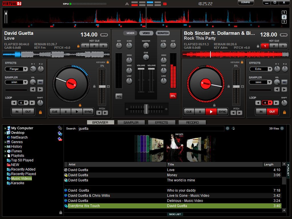All of our professional D.J.'s/M.C.'s use Virtual 