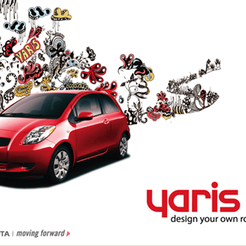 Toyota Yaris Design Your Own Road Campaign