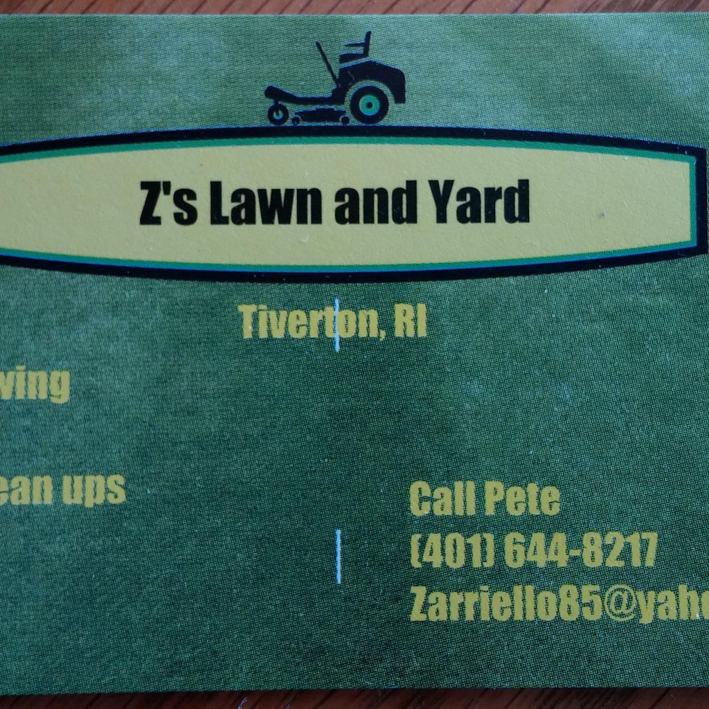 Z's Lawn and Yard