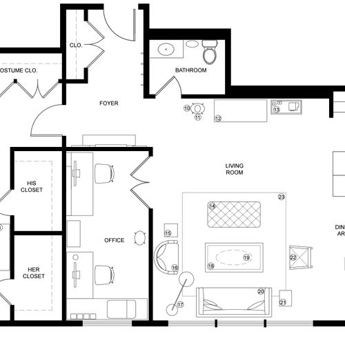 Brooklyn Residence- Proposed Floor Plan.
