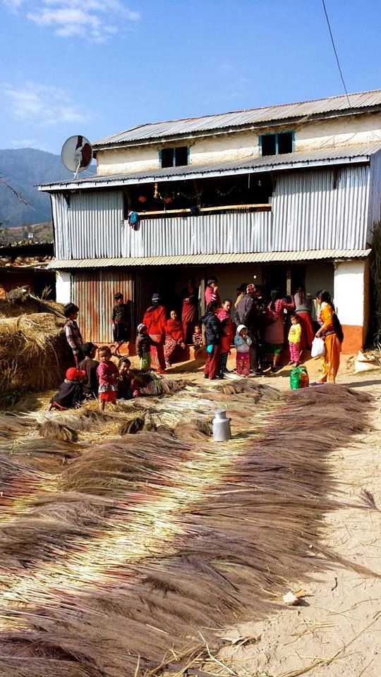 Village visits in Nepal