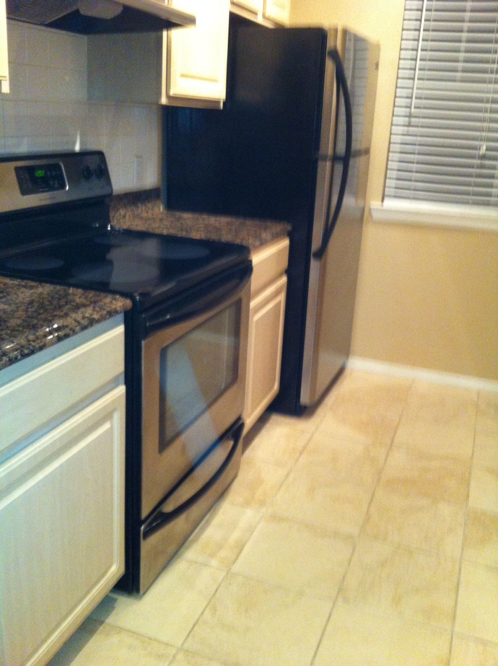A finished kitchen in an apartment