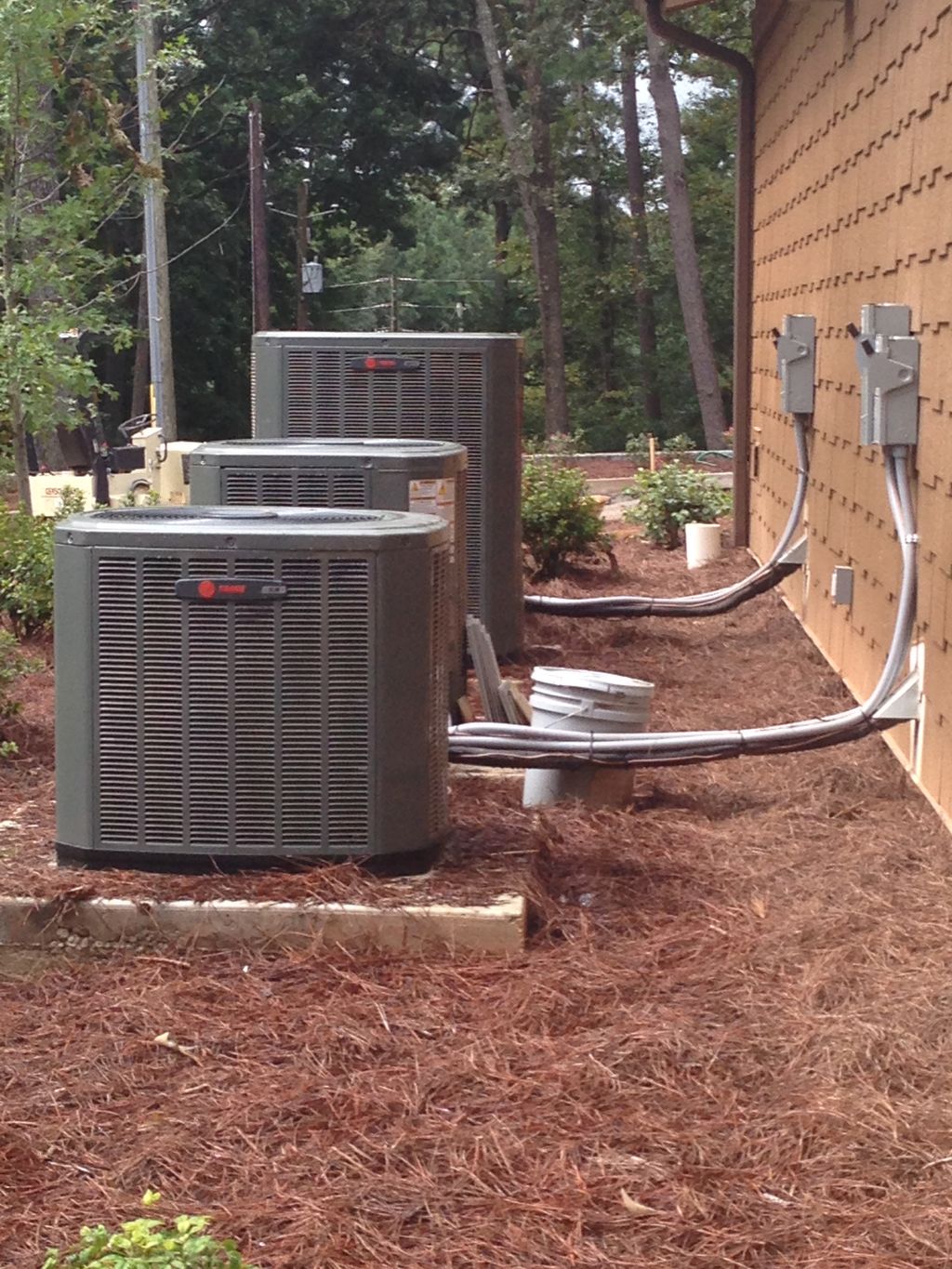 Trane Heat pumps Installed