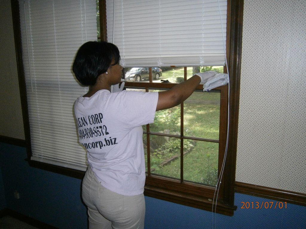We clean windowsills too!