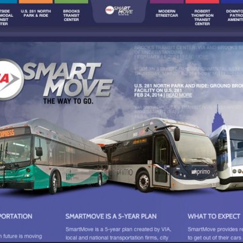 VIA Smart Move Website Design