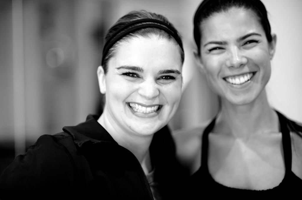 Me with Lorin during a training session.