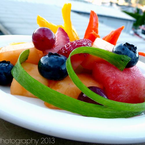 Whimsical Fruit Plate