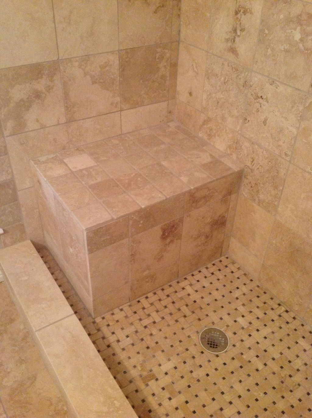 Shower bench