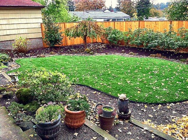 Landscaping - Sod, Edging, & Fence Staining