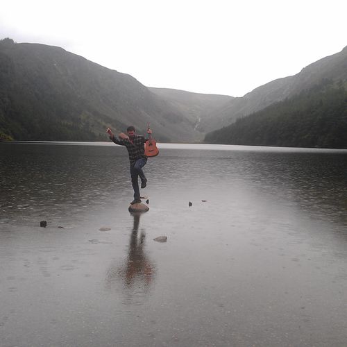 In a lake in Ireland
