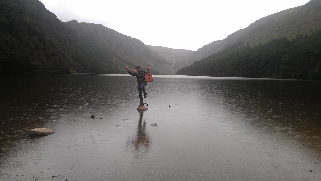 In a lake in Ireland
