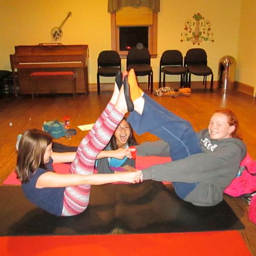 Tow Yoga Kids that have been with me for four year