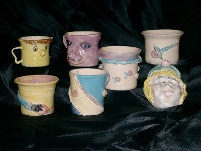 Ceramic cups done one