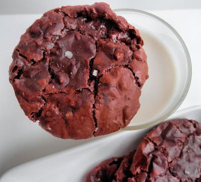 Flourless Chocolate Hazelnut Cookies with Sea Salt