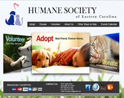 Humane Society of Eastern Carolina Website: www.hs