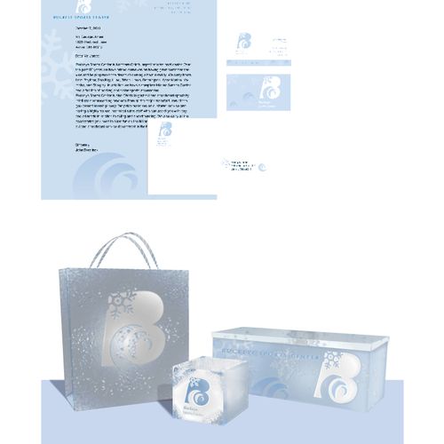 BSC letterhead and packaging of the new logo I des
