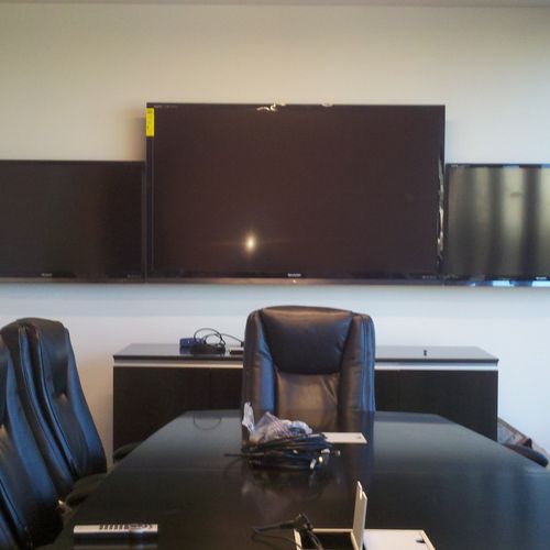 Office and Residential TV mounting