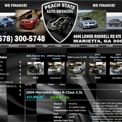 www.peachstateautobrokers.com is a site I designed