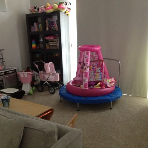Child's playroom - BEFORE
