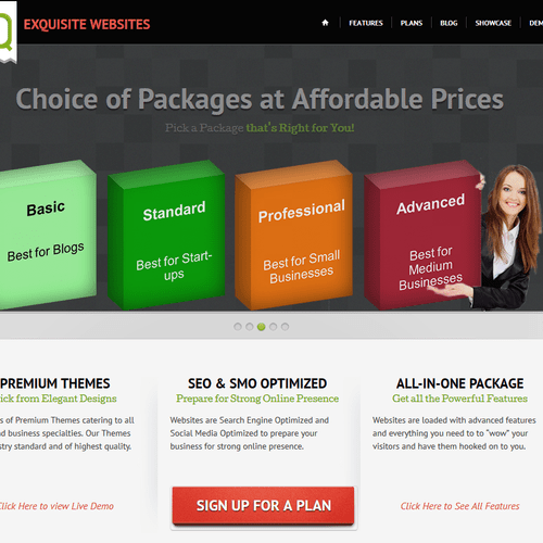 Exqsites.com provides Premium Wordpress Websites t