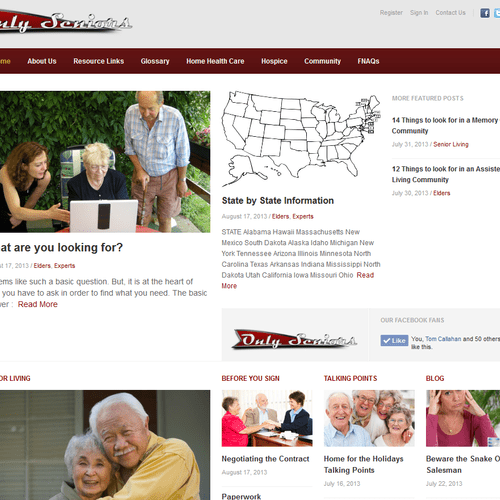 OnlySeniors.com is a community based website cater